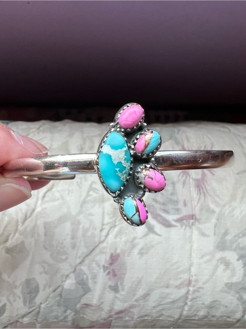 New southwestern turquoise cuff